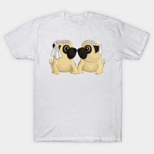 Bride Pugs T-Shirt